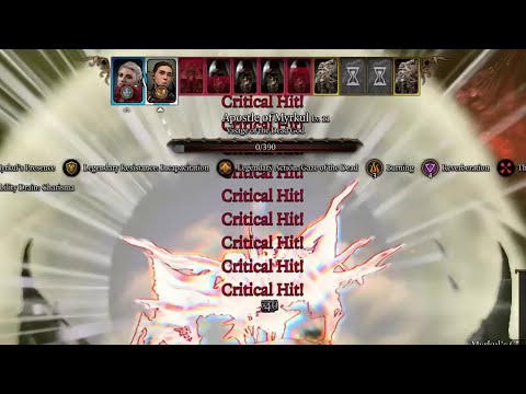 literally one-punching Apostle of Myrkul