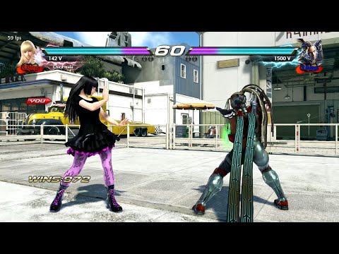 L7 69_6 Lili Rochefort Ryona VS Master Raven - Tekken 7 ( Uchiha x24 ) Gameplay PC RX 570 8G
