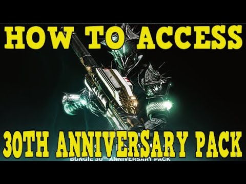 DESTINY 2 | BUNGIE 30TH ANNIVERSARY PACK DETAILS! - NEW ARMOR! NEW DUNGEON! RELEASE TIME & MORE!!!