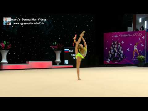 Sofia Nikeeva (RUS) - FIG-Junior 03 - Miss Valentine Cup Tartu 2019