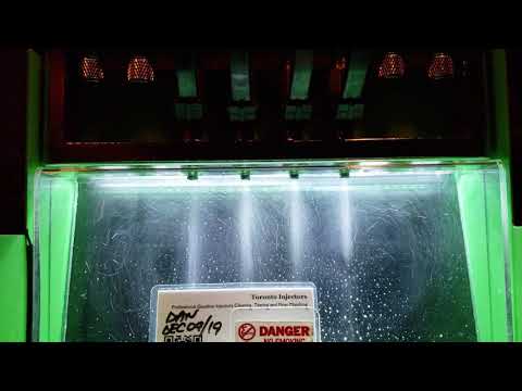 Scion FR-S FIC1200cc injectors spray pattern test at Toronto Injectors