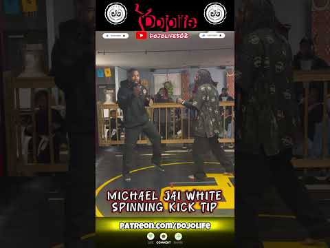 🔥 Spin kick tip from @RealMichaelJaiWhite FULL VIDEO on page #martialarts #mma #mmashorts #fight