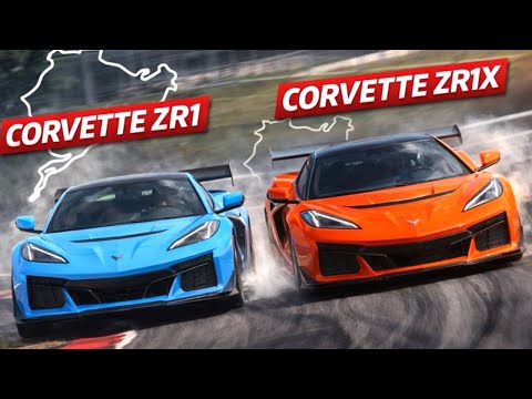 New Corvette ZR1 vs ZR1X Nürburgring Lap Chevy’s Fastest Corvettes Compared