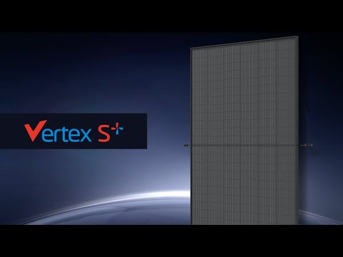 Vertex S+ All-Black Universal Module Solution for Residential Rooftops