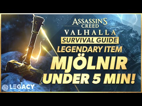 How To Find Mjolnir | Legendary Weapon | Assassin's Creed Valhalla Survival Guide