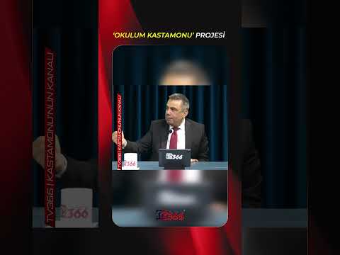 Kastamonu İl Millî Eğitim Müdürü Hasan Gümüş 'Okulum Kastamonu' projesini anlatıyor.