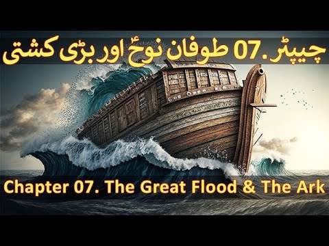 Chapter 07-20 P-1 Hazrat Nooh A S, Toofan E Nooh, Noah's Ark Idrees Courtesy Furqan Qureshi Blogs