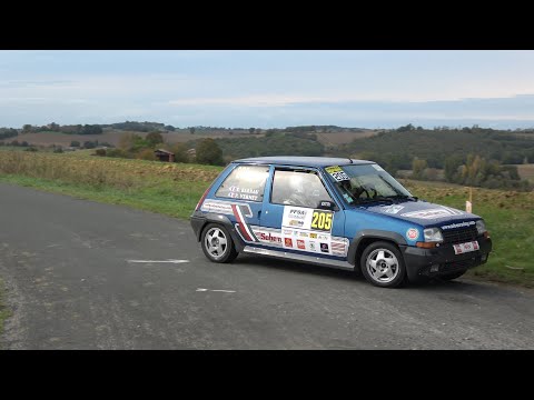 Rallye des Côtes du Tarn 2020 - Renault 5 GT Turbo N°205 - Patrick VERNET et Xavier BARRAU