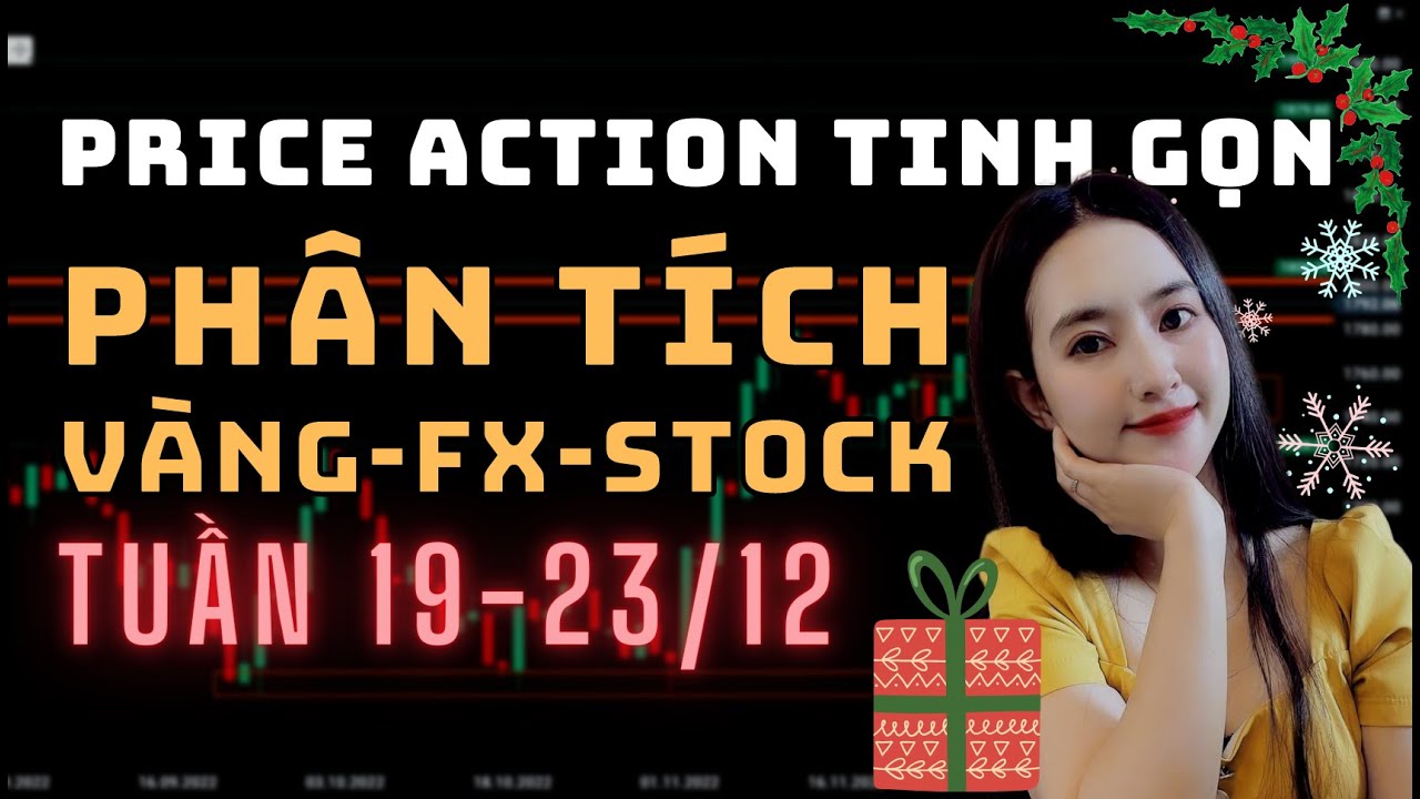 Phân Tích VÀNG-FOREX-STOCK Tuần 19-23/12 Theo Phương Pháp Price Action Tinh Gọn