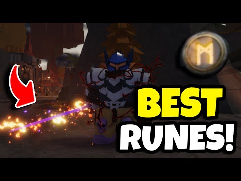 BEST RUNES FOR ATTACKING & WEAPONS IN THE FORGE! (ROBLOX)
