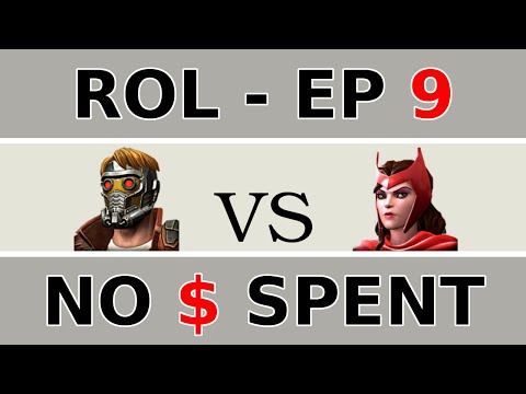 ROL Ep. 9 -- SCARLET WITCH -- F2P ACCOUNT -- NO PERFECT BLOCK