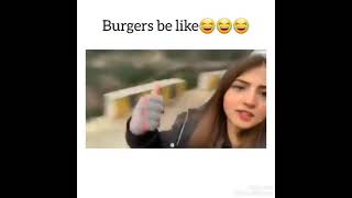 Ye hamari Car hai or ye Hum hain Burger Girl Meme 