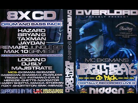 Jaydan & MC IC3 - Live At Eksmans Birthday Bash Overload 2010 - Drum & Bass / Jump Up D&B