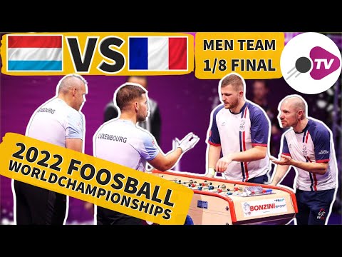 Kicker Weltmeisterschaft - Herren 1/8 Finale - Luxembourg vs France
