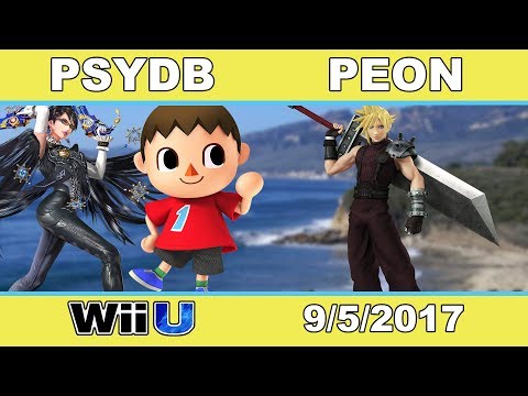 UCSB SS9 Singles - TmP | PsydB (Villager/Bayonetta) vs Peon (Cloud)