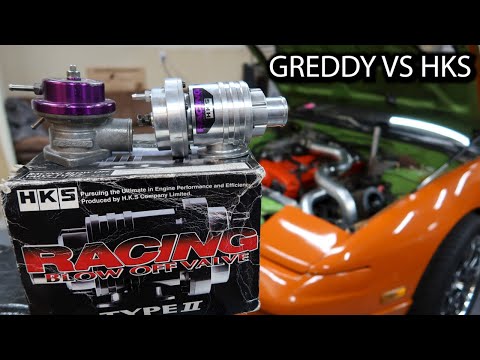 BEST SOUNDING 90's BLOW OFF VALVES! GREDDY TYPE S VS HKS RACING TYPE II BOV