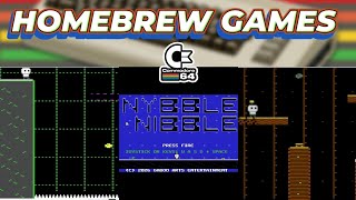 Nybble Nibble - New Commodore 64 Game 2026