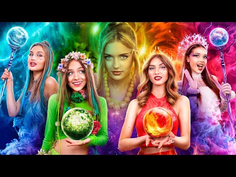 Os Quatro Elementos vs Um Quinto Elemento! Fogo, Água, Ar e Terra!