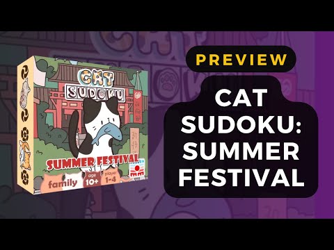 Cat Sudoku: Summer Festival Preview | DaniCha