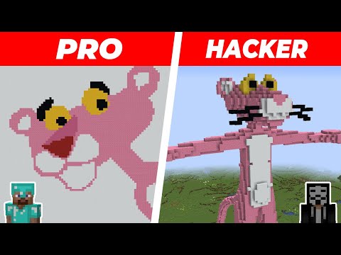 EPIC Minecraft PRO vs HACKER BUILD CHALLENGE!!