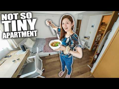 東京普通公寓內景 - [沒那麼小！] (Inside a NORMAL Tokyo Apartment - [Not So TINY!])