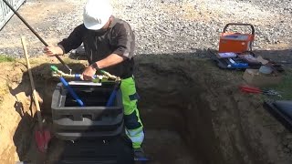 Einbau PLASSON Wasserzähler-Schacht