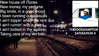 BROCKHAMPTON - TOKYO - Lyrics [HD&amp;HQ]