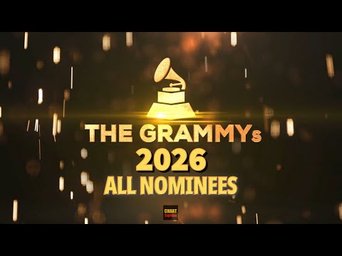 Grammy's 2026 - ALL NOMINEES | The 68th Annual Grammy Awards 2026 | February 01, 2026 | ChartExpress