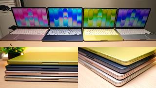 MacBook Neo in All Colors: Citrus, Blush, Indigo & Silver - Comparison
