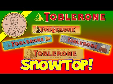 Toblerone Limited Edition Swiss Milk Chocolate Honey Almond Nougat Christmas Candy Review