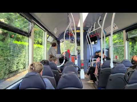 Onboard East Gateshead Orbit 52 - Go North East 5445 - NK66 EVF (First journey)