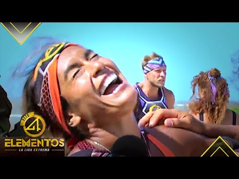 Irvin and Paola give their Orange team a clean sweep | 4 Elements Challenge