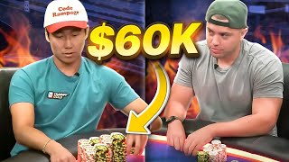 High Stakes Gambler Plays for 6-FIGURES Vs Professionals