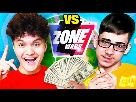 FaZe Sway VS FaZe Jarvis $50,000 Fortnite Zone Wars Challenge