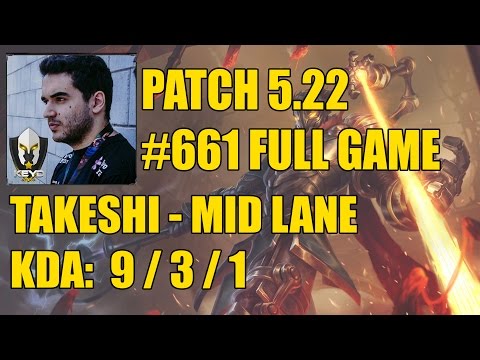 Keyd Stars Takeshi - Mid: Viktor vs Karthus - BR Challenger 1134 PDL #661 Full Game