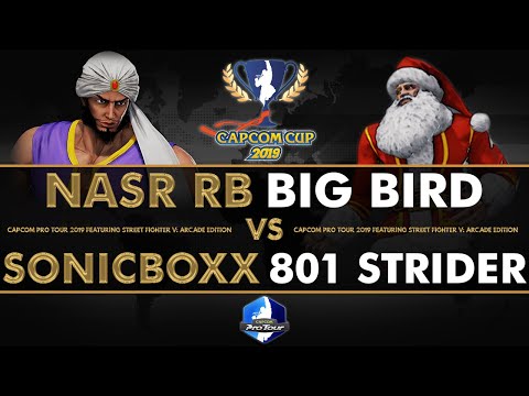 NASR RB Big Bird vs SonicBoxx 801 Strider - Capcom Cup 2019 Winners Round of 32 - CPT 2019