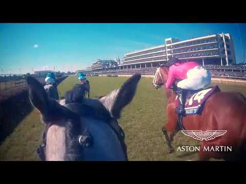 Aston Martin Jockey CAM: 2018 Breeders Cup Turf Sprint