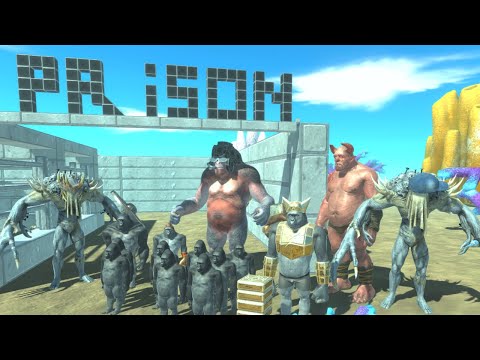 SCOURGE BROTHERS + OGRE VS PRIMATES TO SAVE INFERNALS - 5K SPECIAL - ANIMAL REVOLT BATTLE SIMULATOR