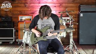Video thumbnail for Suhr Limited Edition Modern Terra HSH Dark Forest Green by The Peach Boutique