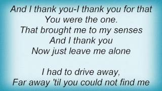 Sister Hazel - Thank You Lyrics