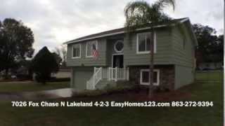 preview picture of video 'N Lakeland 4 Bed 2 Bath 2 Car Easy Homes 123 Reviews'