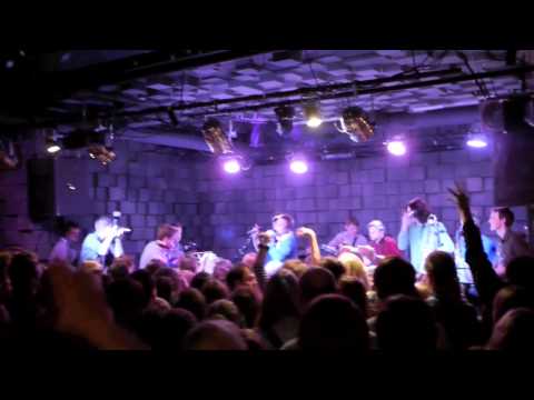 Linas Adomaitis  Bekešo Vilkų gimtadienyje, 2012.04.01