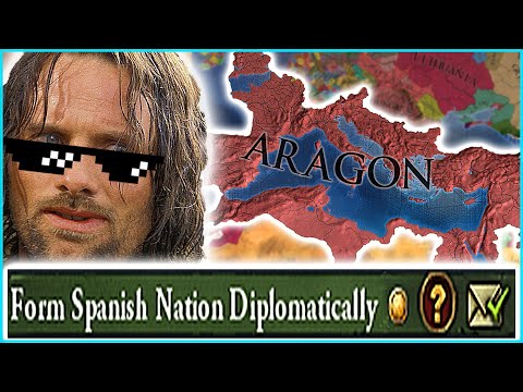 Form Spain & Restore Roman Empire Before 1600 ?!? EU4 Aragon Guide