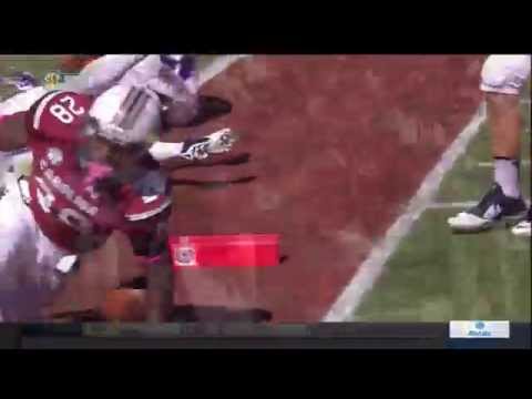 2014 USC vs Furman - Mike Davis 5 Yd Touchdown Run