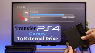 PS4: How To Back Up Game Save Files To External Drive! [Hard, Flash Drive]