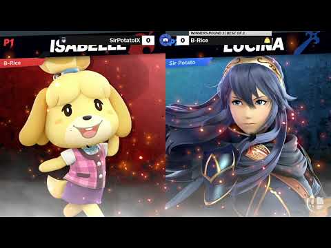 TSL212 SSBU Winners Round 3 -  B-Rice (Isabelle) vs SirPotatoIX (Lucina)