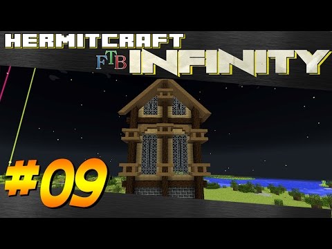 Minecraft Hermitcraft FTB Infinity - Ep 9 - Guild Build