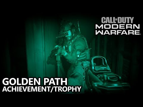 Call of Duty Modern Warfare - Golden Path Achievement/Trophy Guide - Perfect Run of Clean House