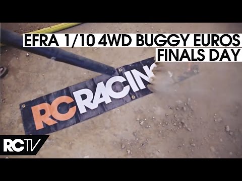 RC Car Racing - 2014 EFRA European 1/10th 4WD Buggy Euros - All the A Finals in HD!