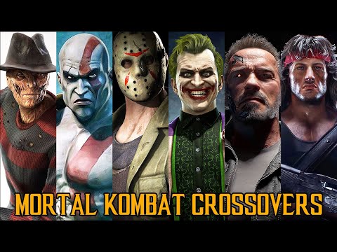 Mortal Kombat - All Guest Crossover Trailers (Remastered) @ 4K ✔